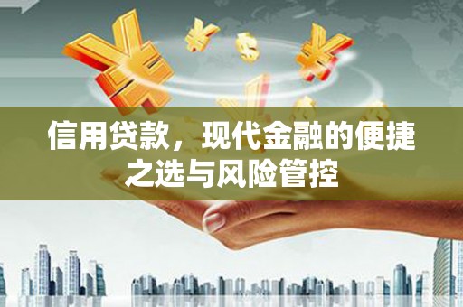 万里信用贷款，现代金融的便捷之选与风险管控