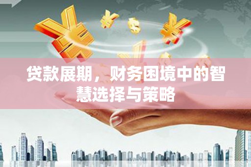 万里贷款展期，财务困境中的智慧选择与策略