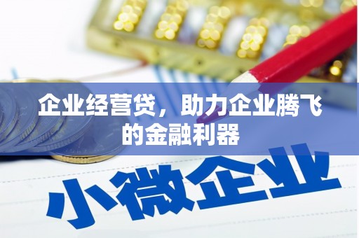 万里企业经营贷，助力企业腾飞的金融利器