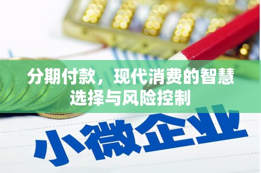 万里分期付款，现代消费的智慧选择与风险控制