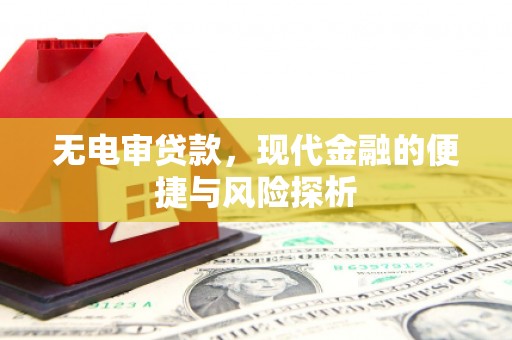 万里无电审贷款，现代金融的便捷与风险探析