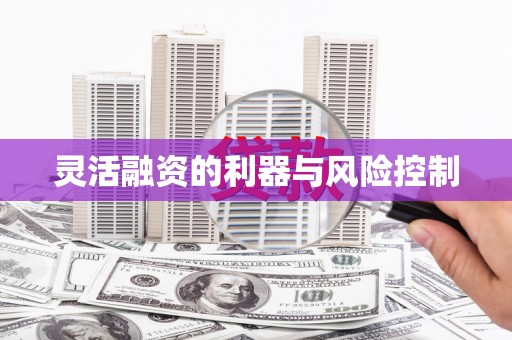 万里灵活融资的利器与风险控制