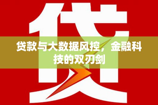 万里贷款与大数据风控，金融科技的双刃剑