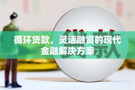 万里循环贷款，灵活融资的现代金融解决方案