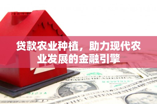 万里贷款农业种植，助力现代农业发展的金融引擎
