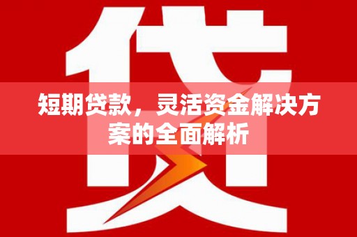 万里短期贷款，灵活资金解决方案的全面解析