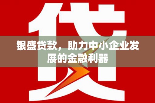 万里银盛贷款，助力中小企业发展的金融利器