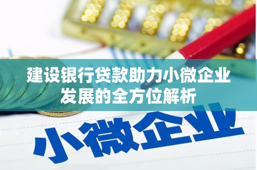 万里建设银行贷款助力小微企业发展的全方位解析
