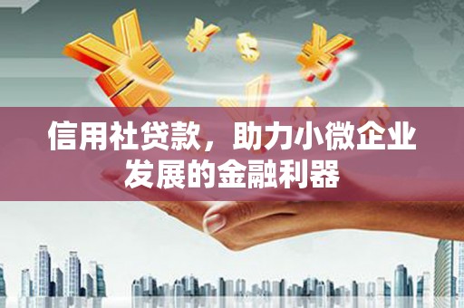 万里信用社贷款，助力小微企业发展的金融利器